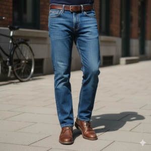 デニムパンツ(青)#1234-5690